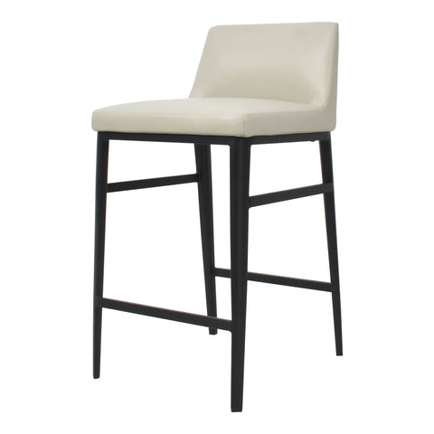 Baron Timeless Minimalist Low Back Counter Stool