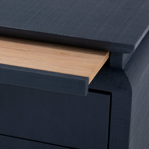 Space Saving Modern Rectangle Nightstand with Storage