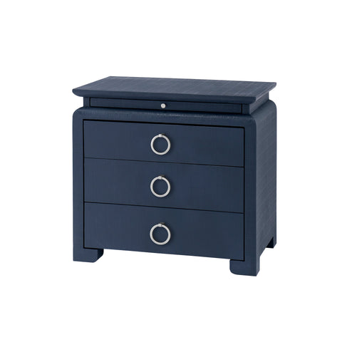 Space Saving Modern Rectangle Nightstand with Storage