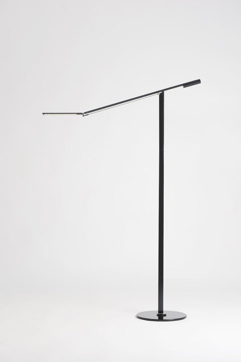 Equo Modern Ambient Sleek Floor Lamp with Adjustable Head