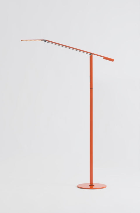 Equo Modern Ambient Sleek Floor Lamp with Adjustable Head