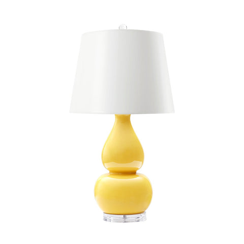 Emilia Daisy Asian Accent Conical Table Lamp