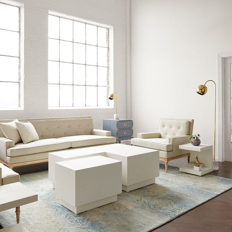 Timeless Minimalist Contemporary L-Shape C Table