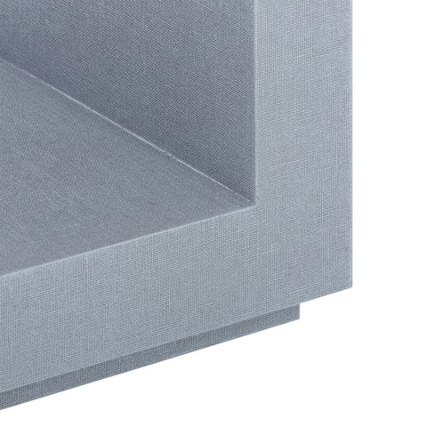 Villa & House Timeless Minimalist Contemporary C Table with Freeform Frame - 20 W