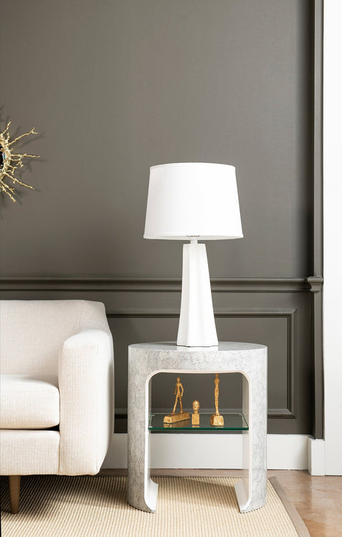 Estrella Modern Handcrafted Column Table Lamp