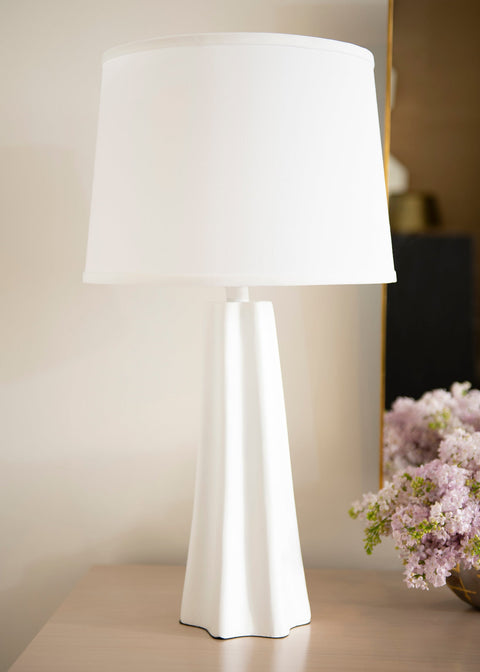 Estrella Modern Handcrafted Column Table Lamp
