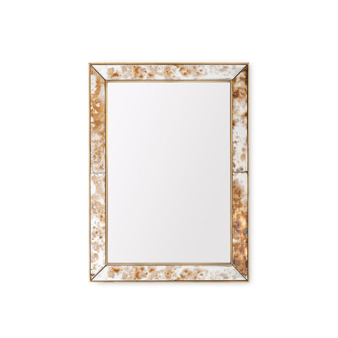 Quiet Luxury Handcrafted Mosaic Accent Mirror for Living Room