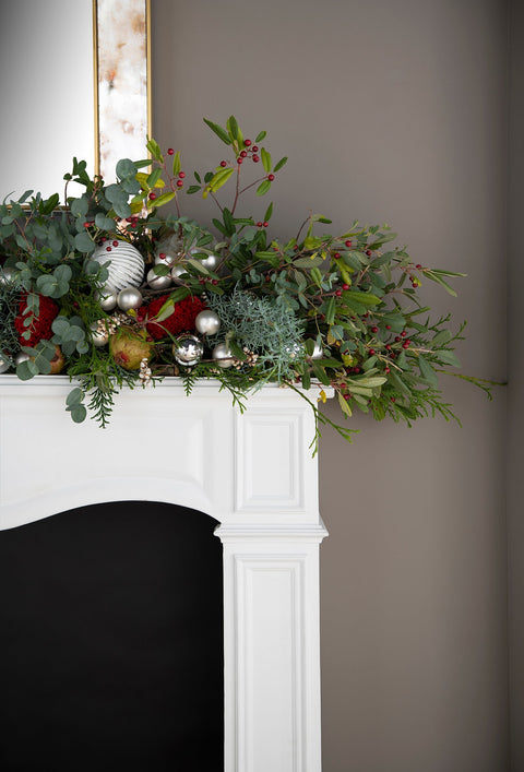 Quiet Luxury Handcrafted Mosaic Accent Mirror for Living Room