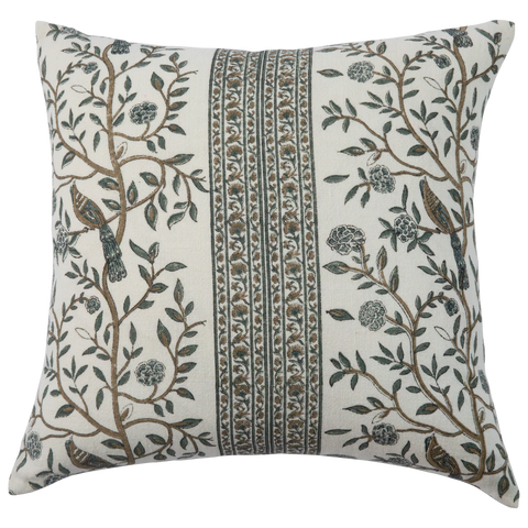 Filling Spaces Artful Traditionalist Bohemian Graphic Accent Pillow - 22 x 22
