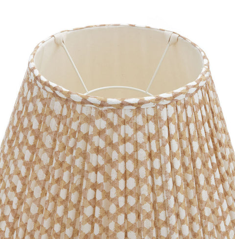 Fermoie Lampshade in Nut Brown Wicker