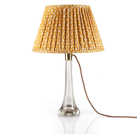 Fermoie Lampshade in Yellow Rabanna