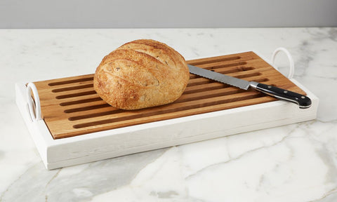 etúHOME Everyday Modern Rustic Oak Serving Board