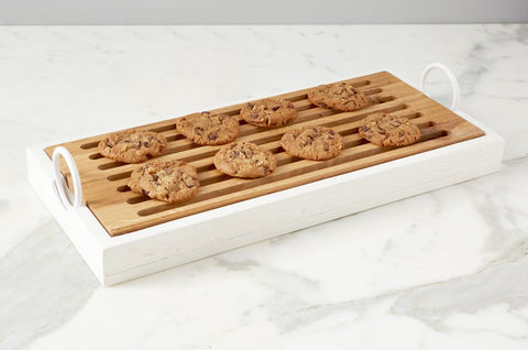 etúHOME Everyday Modern Rustic Oak Serving Board