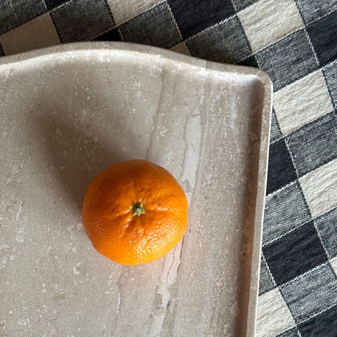 Padua Tray in Oyster