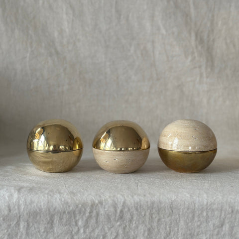 Small Dot Box, Full Brass