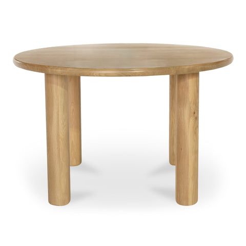 Milo Tulip Dining Table with Block Legs Scandinavian Style
