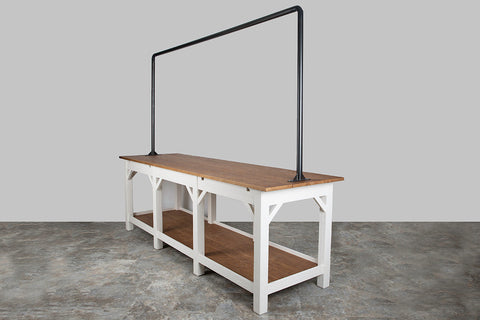 etúHOME Provence Farmhouse Rectangle Kitchen Island