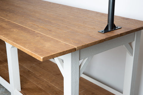 etúHOME Provence Farmhouse Rectangle Kitchen Island