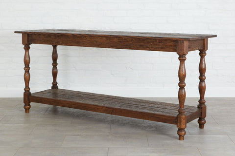 etúHOME Artful Traditionalist Rustic Entryway Console