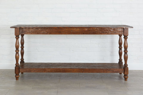 etúHOME Artful Traditionalist Rustic Entryway Console