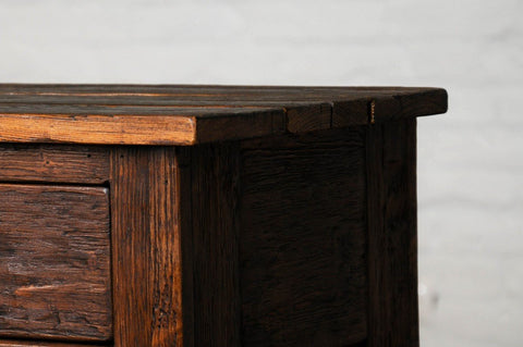 Artful Traditionalist Parisian Antique Sideboard Cabinet