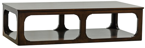 Gimso Timeless Minimalist Rectangle Wood Coffee Table