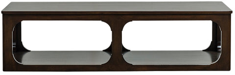 Gimso Timeless Minimalist Rectangle Wood Coffee Table