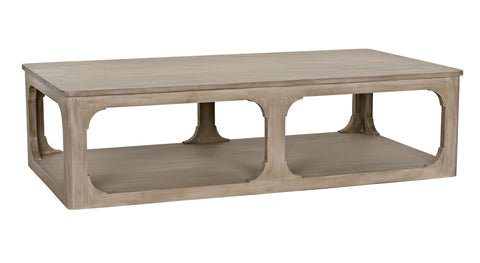 Gimso Timeless Minimalist Rectangle Wood Coffee Table