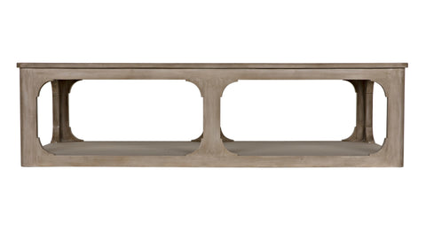 Gimso Timeless Minimalist Rectangle Wood Coffee Table