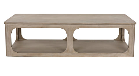 Gimso Timeless Minimalist Rectangle Wood Coffee Table