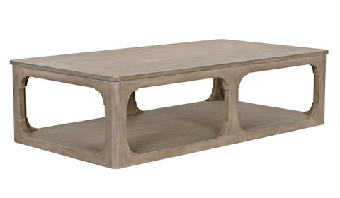 Gimso Timeless Minimalist Rectangle Wood Coffee Table