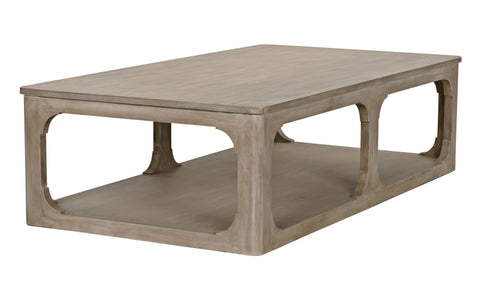 Gimso Timeless Minimalist Rectangle Wood Coffee Table