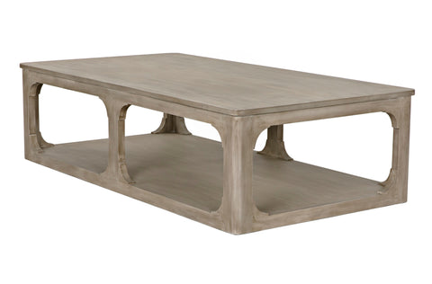 Gimso Timeless Minimalist Rectangle Wood Coffee Table