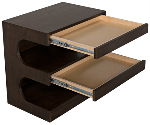 CFC Space Saving S Curve Accent Table