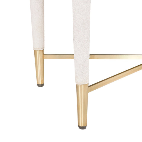 Florian Art Deco Bar Cabinet with Polished Pull