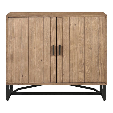 Rustic Accent Cabinet with Pull Handles Cabinet