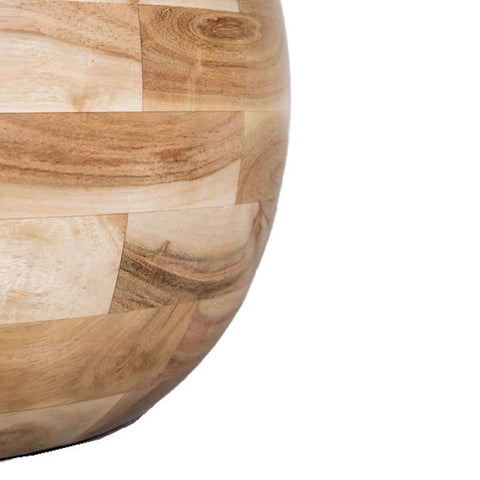 LH Imports Sphere Form Timeless Minimalist Modern Coffee Table