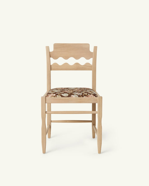 Freda Artful Traditionalist Mid Century Dining Side Chair