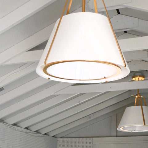 Fulton Ambient Contemporary Conical Pendant Light