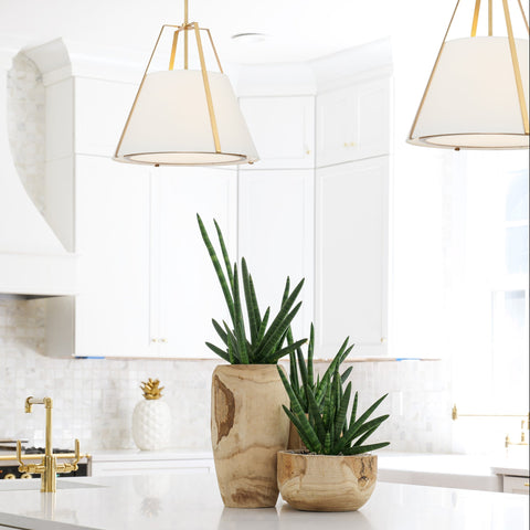 Fulton Ambient Contemporary Conical Pendant Light