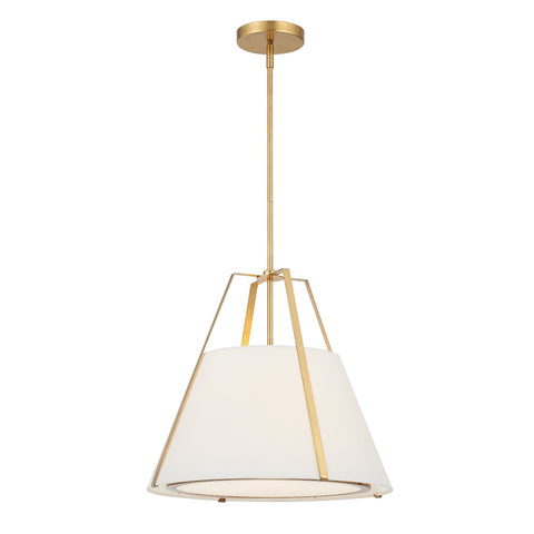 Fulton Ambient Contemporary Conical Pendant Light