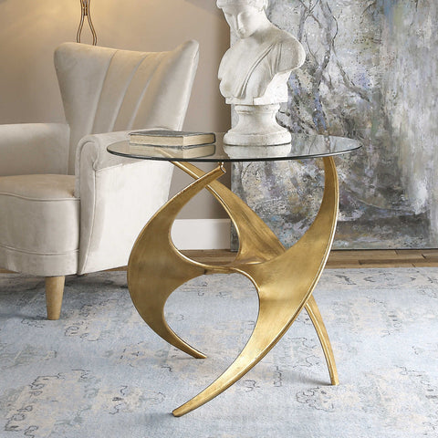 Artful Traditionalist Art Deco Freeform Center Table