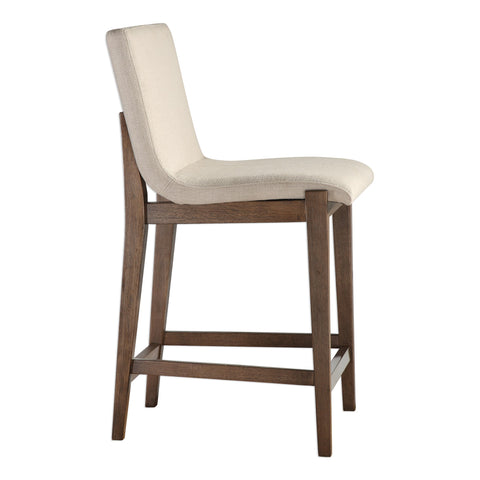Parsons Timeless Minimalist Padded Birch Counter Stool