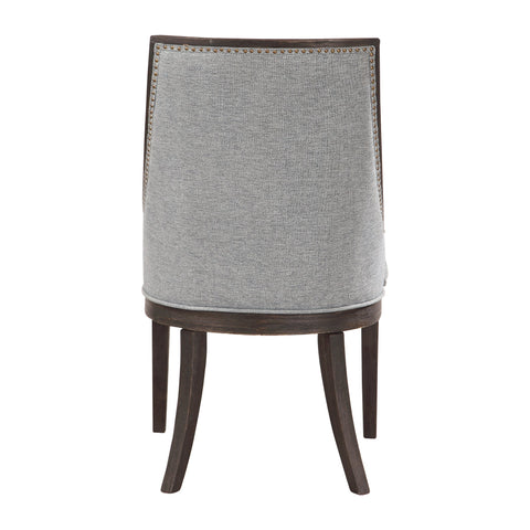 Artful Traditionalist Parsons Upholstered Accent Chair