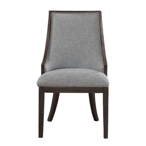 Artful Traditionalist Parsons Upholstered Accent Chair