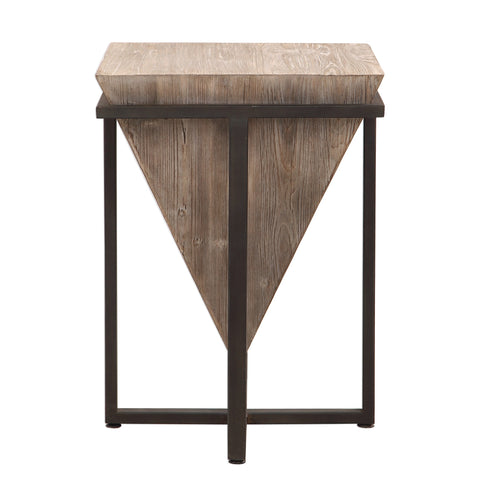 Uttermost Bertrand Modern Industrial Center Table