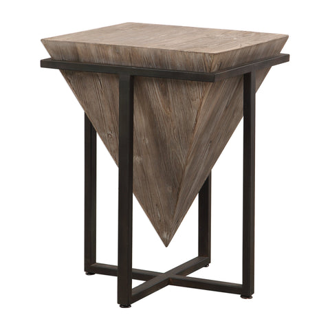 Uttermost Bertrand Modern Industrial Center Table