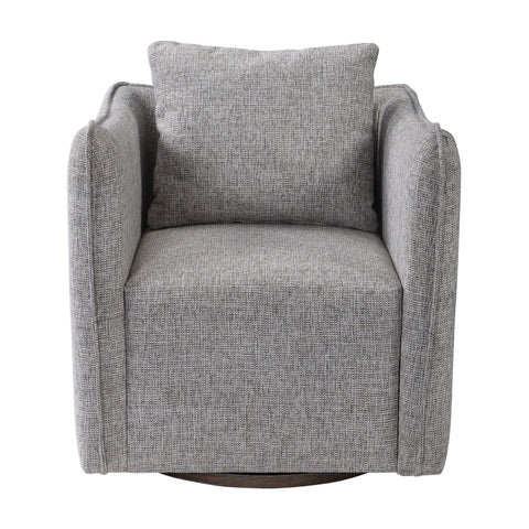 Timeless Minimalist Upholstered Accent Chair with Plinth Base