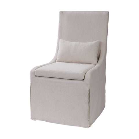 Parsons Timeless Minimalist Contemporary Slipper Accent Chair