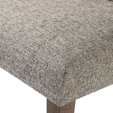 Timeless Minimalist Parsons Slipper Chair with Tapered Legs